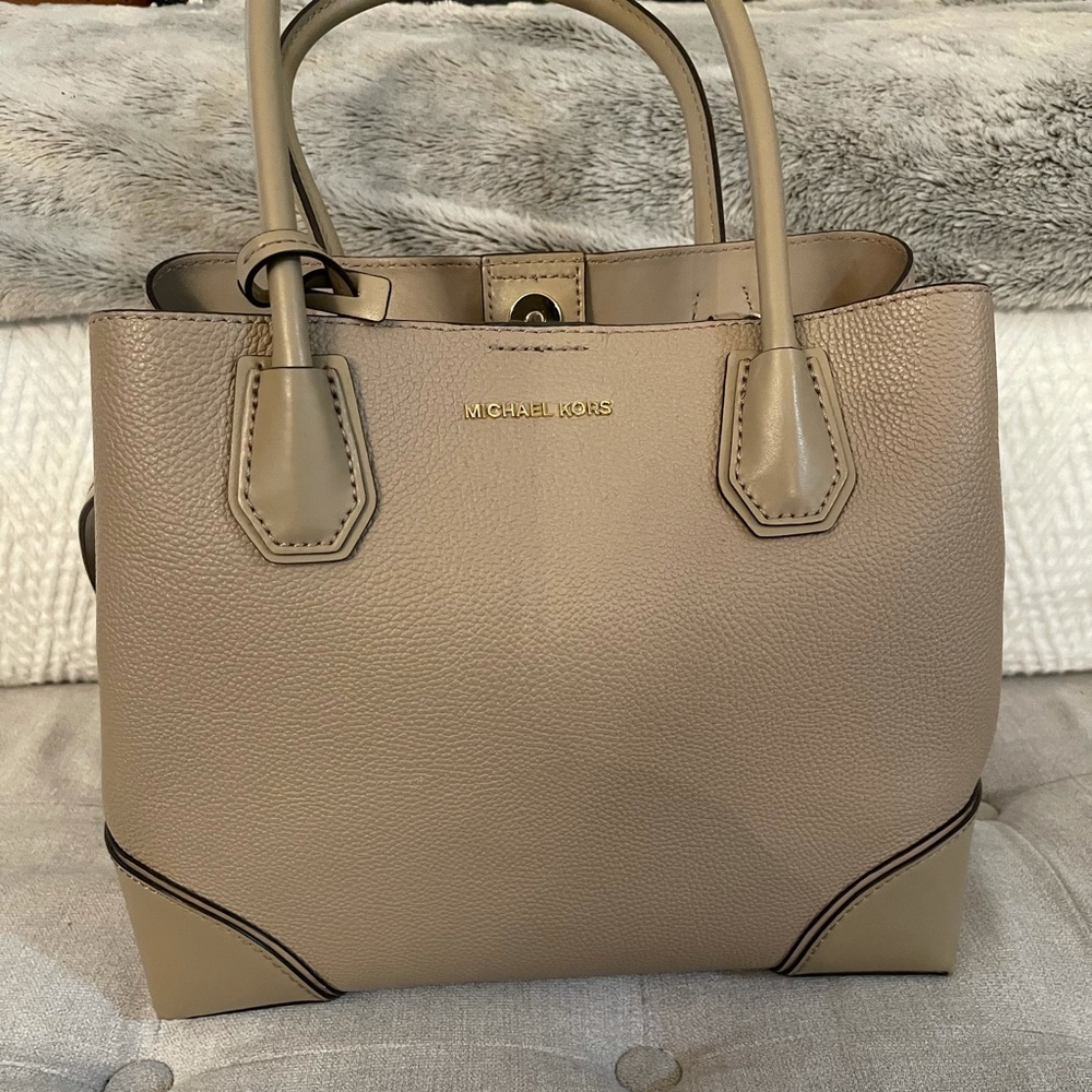 Michael Kors leather handbag